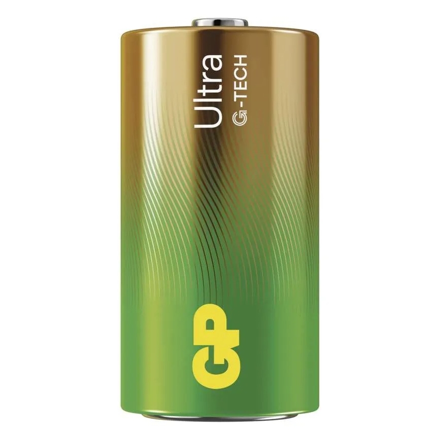2 pçs Pilha alcalina C GP ULTRA 1,5V