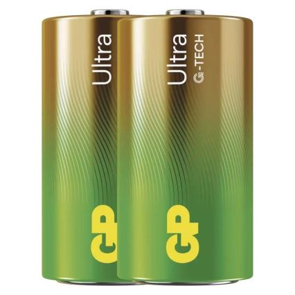 2 pçs Pilha alcalina C GP ULTRA 1,5V