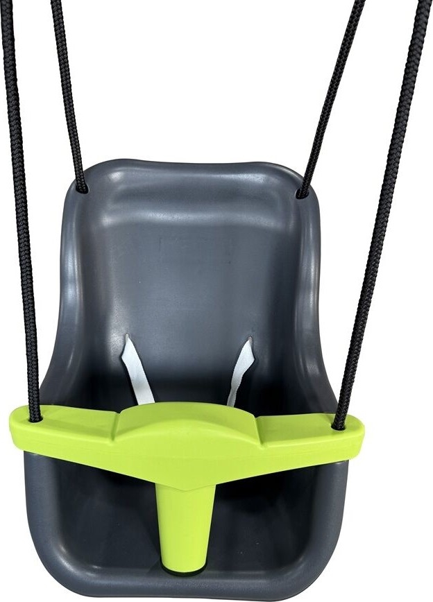 2Kids Toys - Baloiço de criança em plástico cinzento/verde