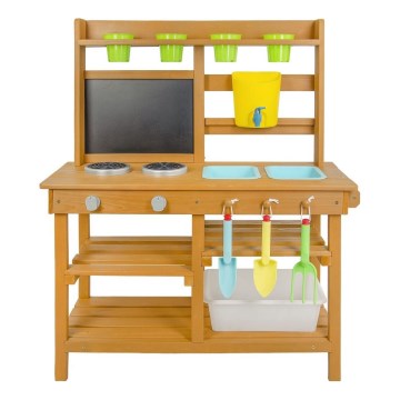 2Kids Toys - Cozinha de jardim em madeira