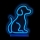2Kids Toys - Decoração de mesa LED Neon Cão LED/5W/USB