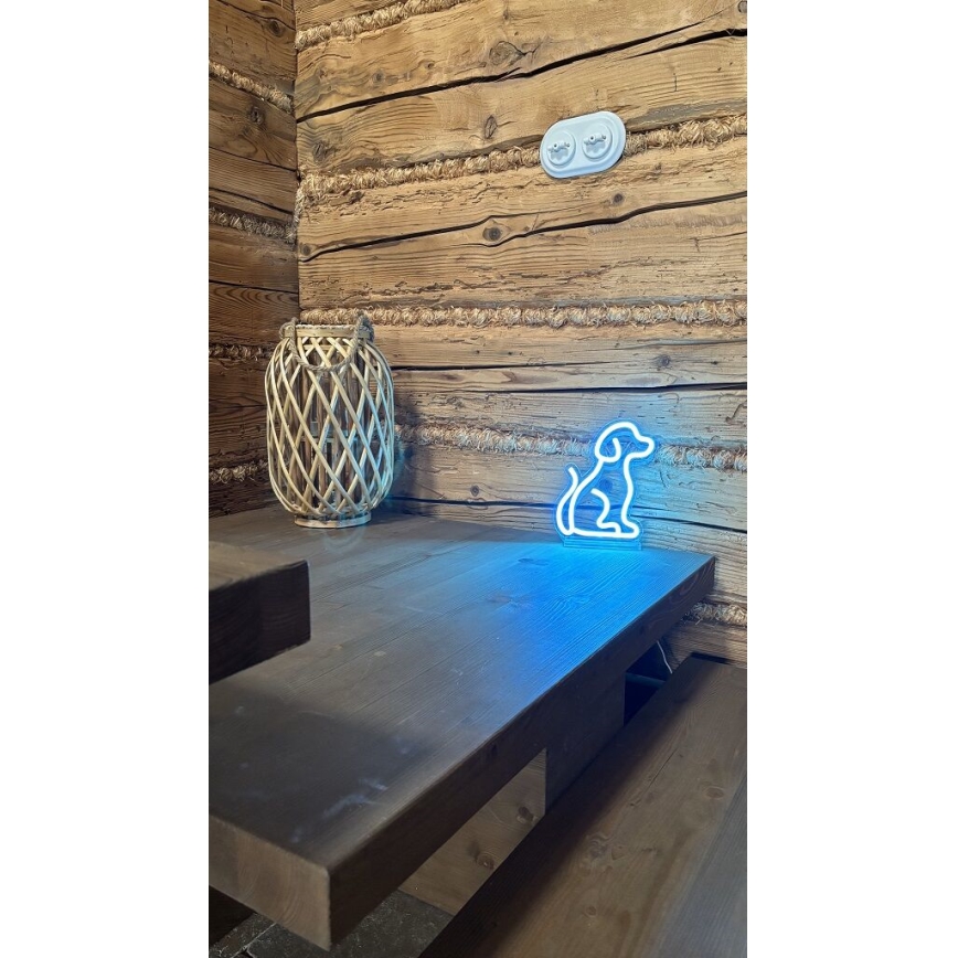 2Kids Toys - Decoração de mesa LED Neon Cão LED/5W/USB