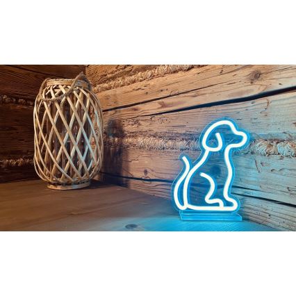 2Kids Toys - Decoração de mesa LED Neon Cão LED/5W/USB