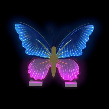 2Kids Toys - Decoração de mesa LED Neon LED/5W/USB Borboleta