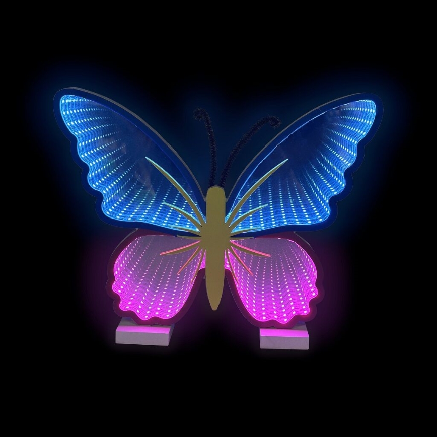 2Kids Toys - Decoração de mesa LED Neon LED/5W/USB Borboleta