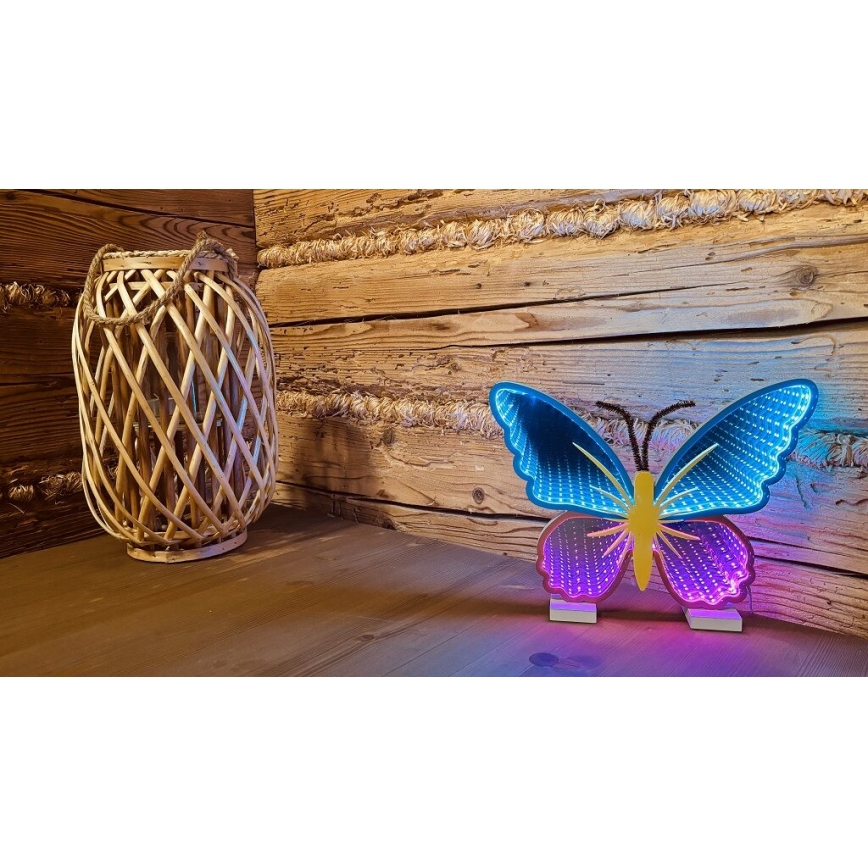 2Kids Toys - Decoração de mesa LED Neon LED/5W/USB Borboleta
