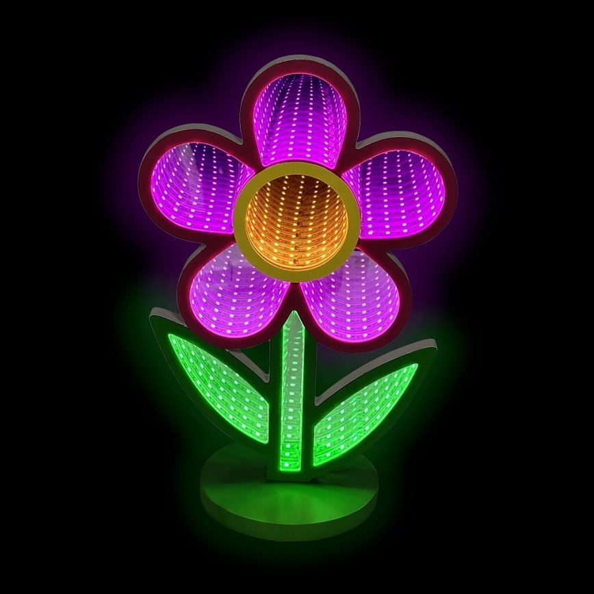2Kids Toys - Decoração de mesa LED Neon LED/5W/USB flor