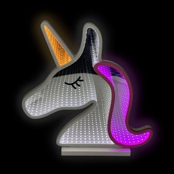 2Kids Toys - Decoração de mesa LED Neon LED/5W/USB unicórnio