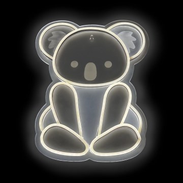 2Kids Toys - Decoração de parede LED com néons LED/5W/USB coala