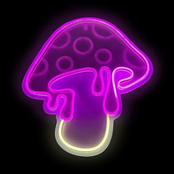2Kids Toys - Decoração de parede LED com néons LED/5W/USB cogumelo