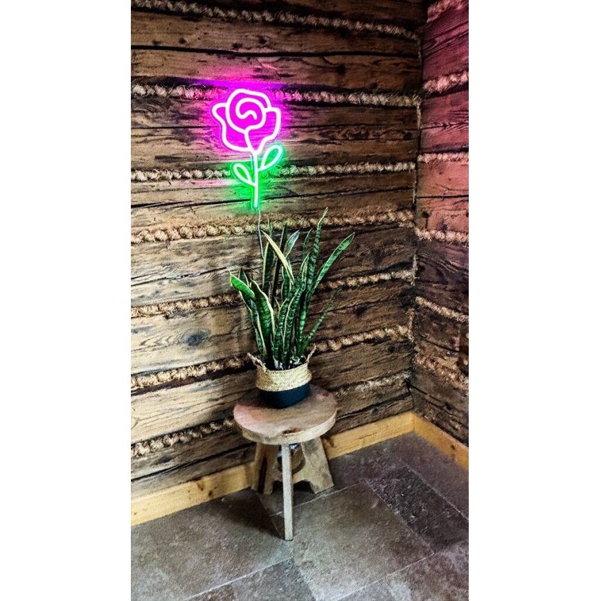 2Kids Toys - Decoração de parede LED com néons LED/5W/USB rosa