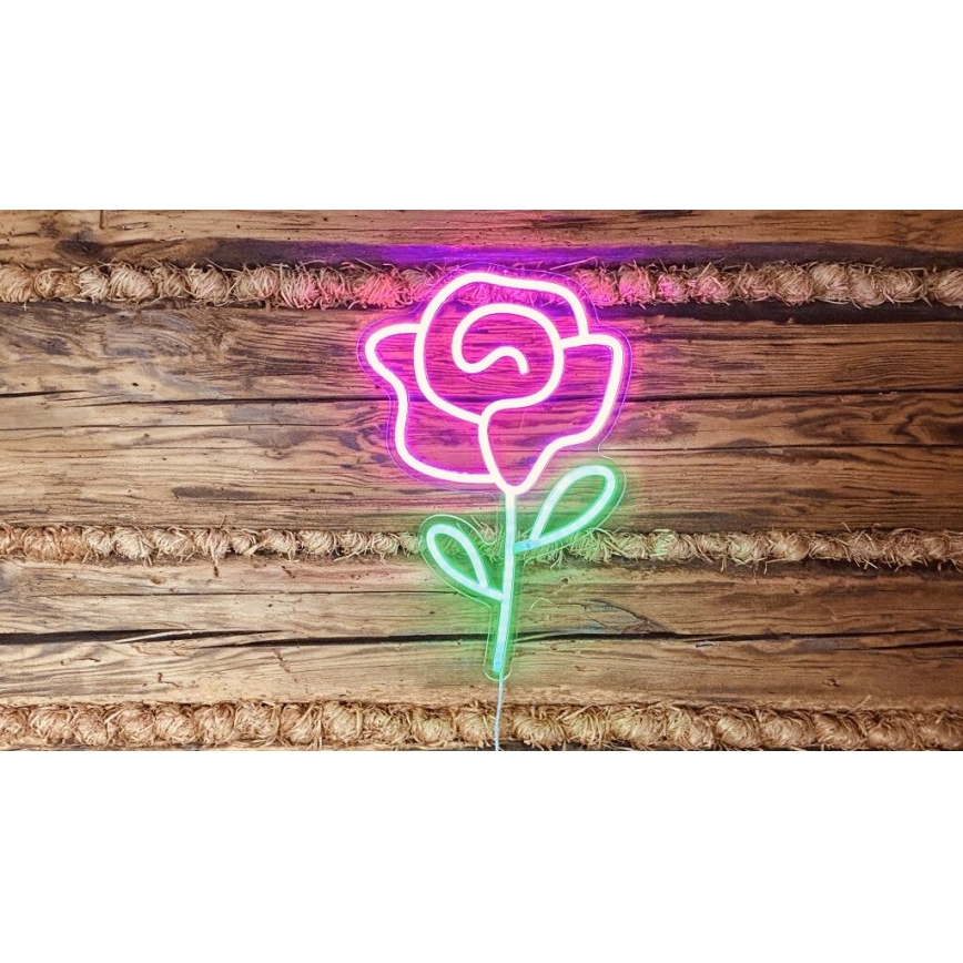 2Kids Toys - Decoração de parede LED com néons LED/5W/USB rosa