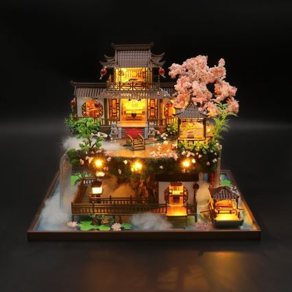 2Kids Toys - Miniatura da casinha Vila Encantada 2xAAA