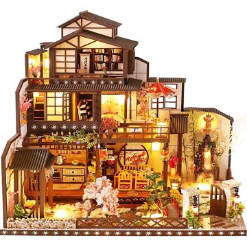 2Kids Toys - Miniatura da Casa Vila de Cerejeira Luxuosa 2xAAA