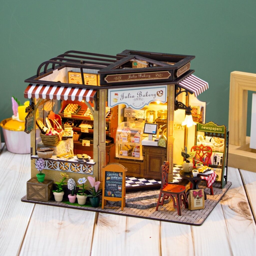 2Kids Toys - Miniatura da casinha Padaria da Júlia 2xAAA