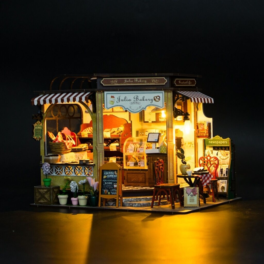 2Kids Toys - Miniatura da casinha Padaria da Júlia 2xAAA