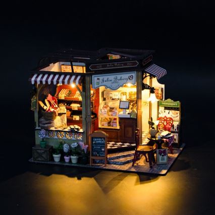 2Kids Toys - Miniatura da casinha Padaria da Júlia 2xAAA