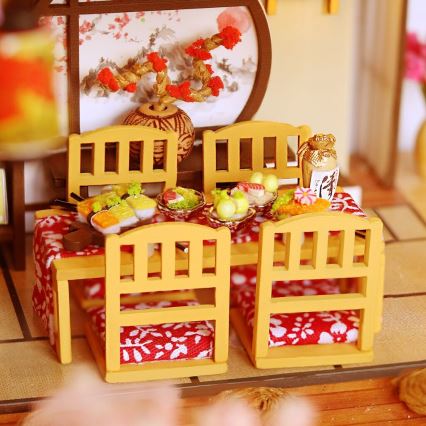 2Kids Toys - Miniatura da Casa Vila de Cerejeira Luxuosa 2xAAA