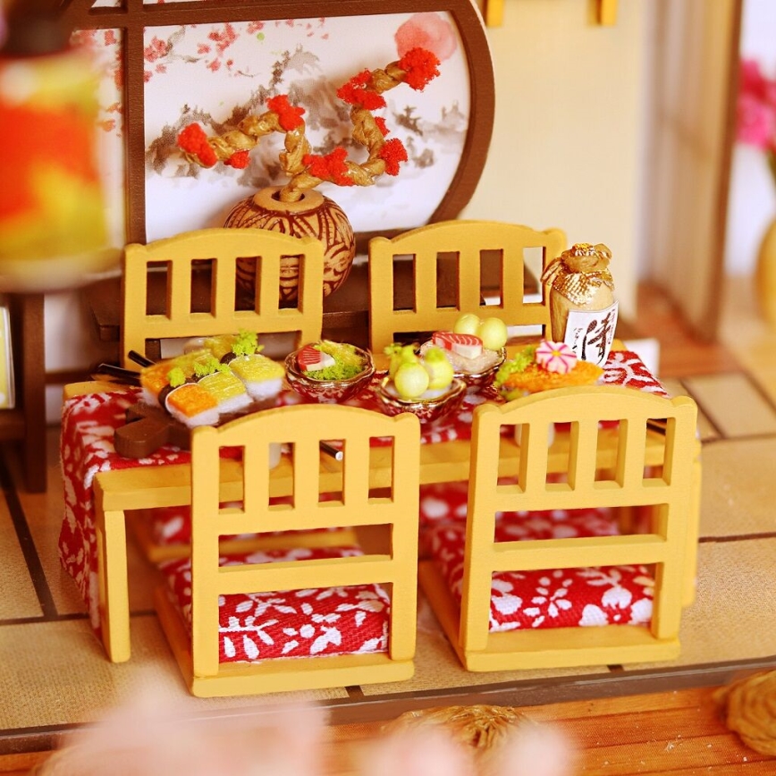 2Kids Toys - Miniatura da Casa Vila de Cerejeira Luxuosa 2xAAA