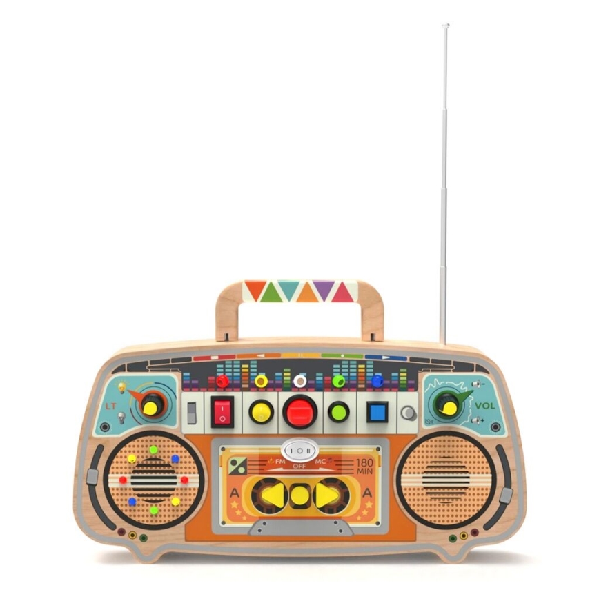 2Kids Toys - Painel de atividades Rádio FM 3xAAA