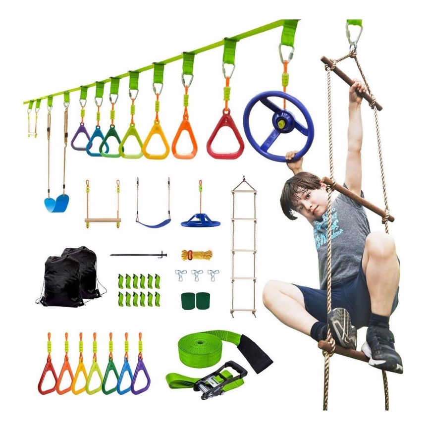 2Kids Toys - Pista Ninja de obstáculos 3