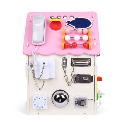2Kids Toys - Quadro de atividades casa rosa