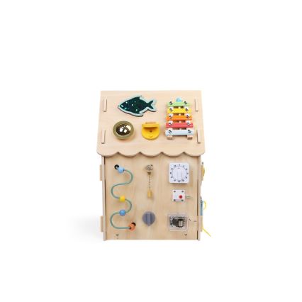 2Kids Toys - Tabuleiro de atividades casinha bege