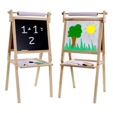 2Kids Toys - Quadro de madeira magnético reversível