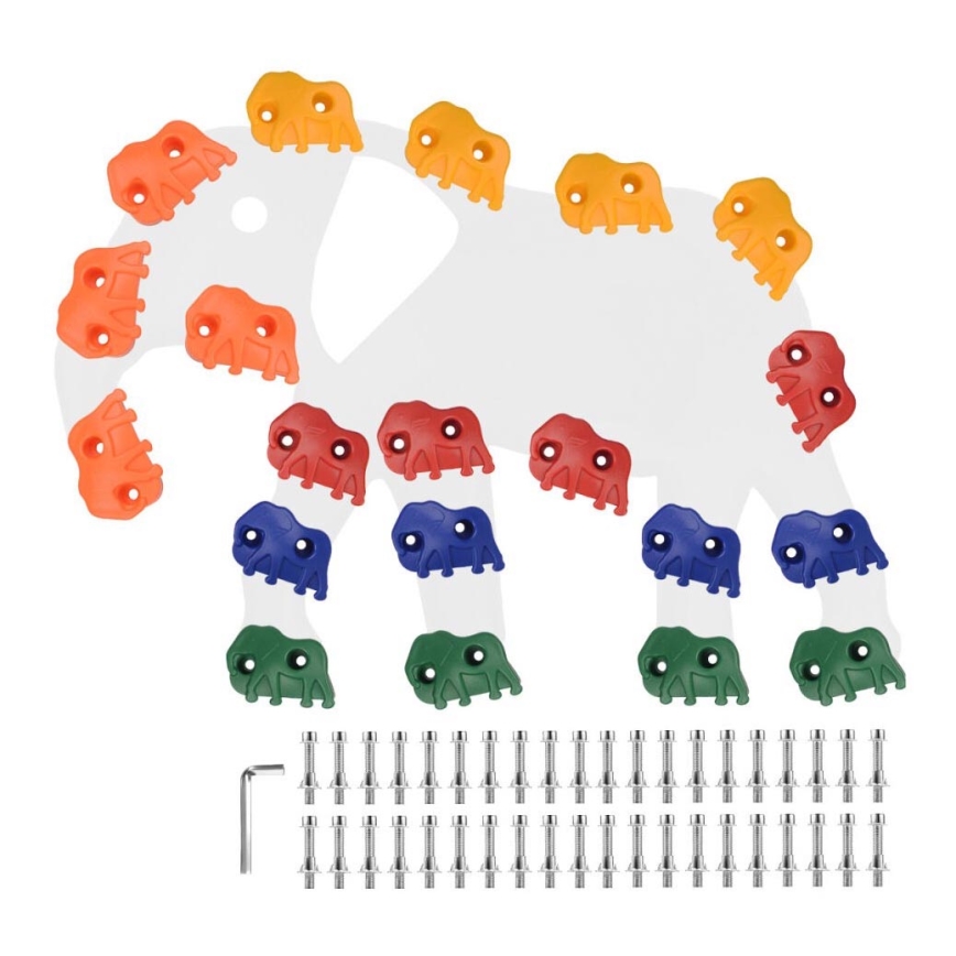 2Kids Toys - Suportes para trepar 20 unid