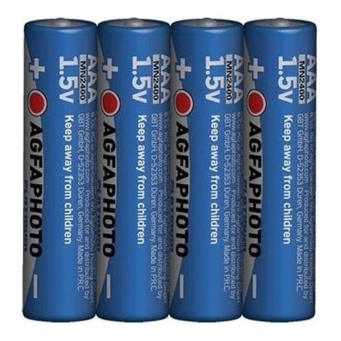 4 pçs Pilha alcalina AA 1,5V