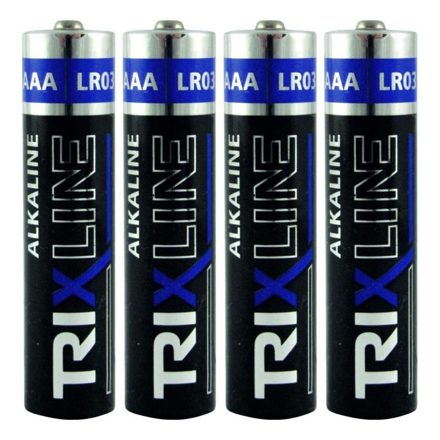 4 Pilhas de alcalina AAA 1,5V