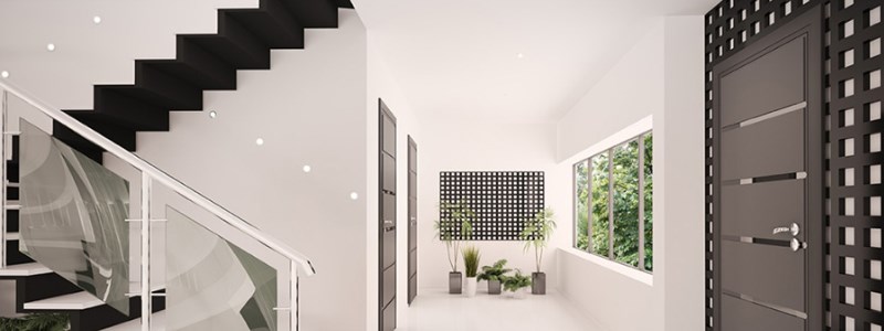 Como escolher iluminações para um corredor ou um hall de entrada