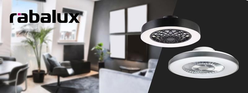 Os fãs de Rabalux irão refrescar-se e iluminar-se