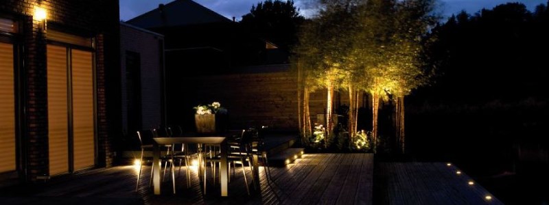 Iluminação de jardim