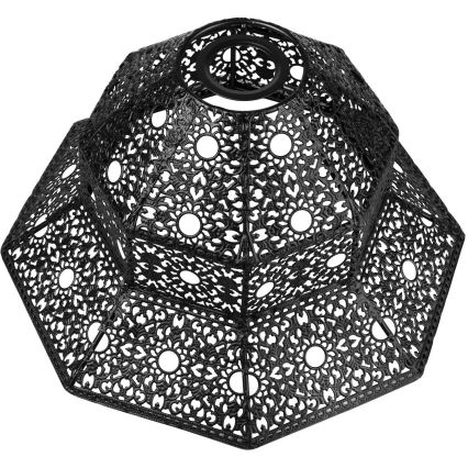 Abajur de substituição para lustre SAMIRA E27 diâmetro 33 cm preto