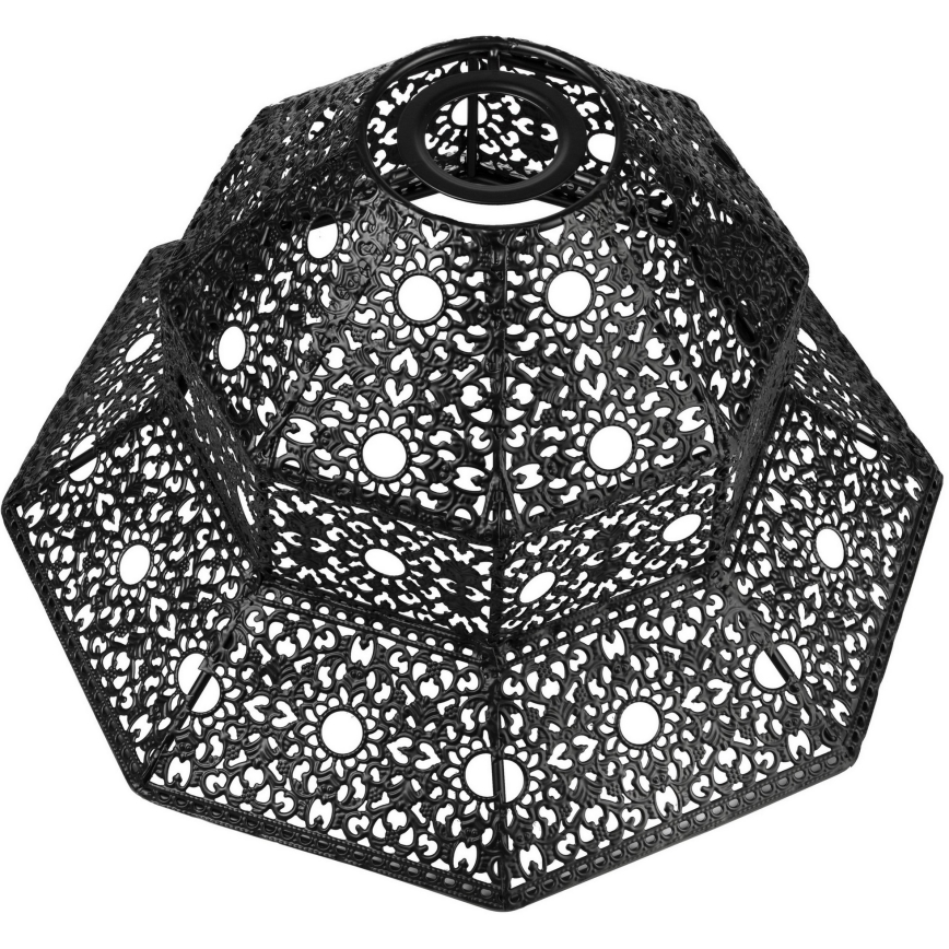 Abajur de substituição para lustre SAMIRA E27 diâmetro 33 cm preto