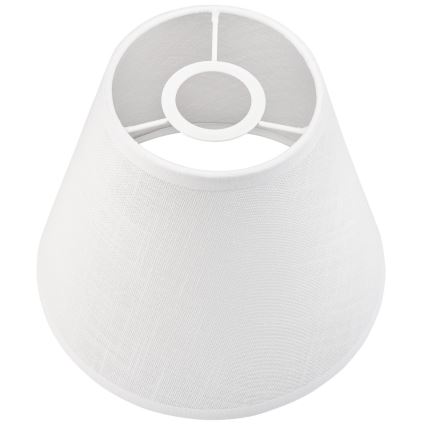 Abajur de substituição para candeeiro e iluminação de parede ANTONIO E14 140x160 mm branco
