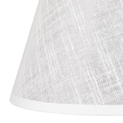 Abajur de substituição para candeeiro e iluminação de parede ANTONIO E14 140x160 mm branco