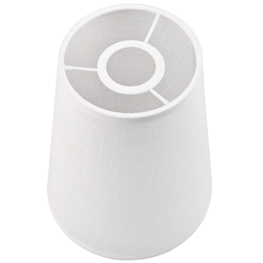 Abajur de substituição para candeeiro e iluminação de parede ANTONIO E14 150x120 mm branco
