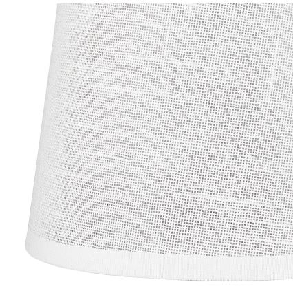 Abajur de substituição para candeeiro e iluminação de parede ANTONIO E14 150x120 mm branco