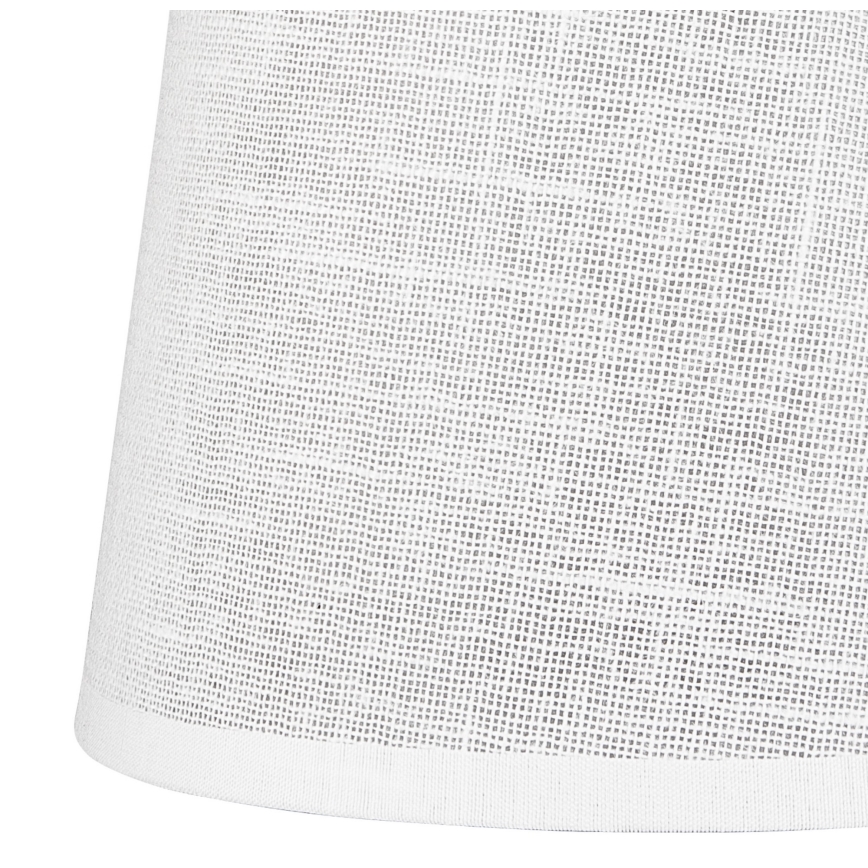 Abajur de substituição para candeeiro e iluminação de parede ANTONIO E14 150x120 mm branco