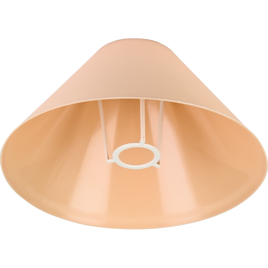 Abajur de substituição E14 210x110 mm bege