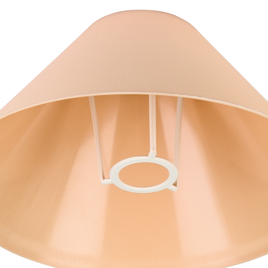Abajur de substituição E14 210x110 mm bege