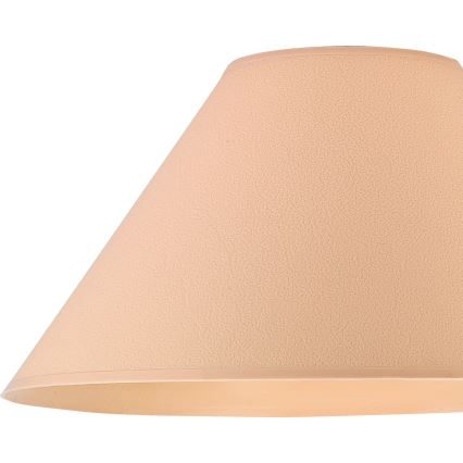 Abajur de substituição E14 210x110 mm bege