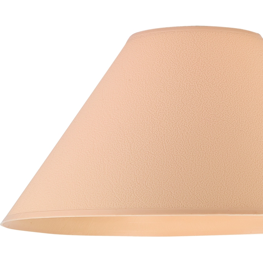 Abajur de substituição E14 210x110 mm bege