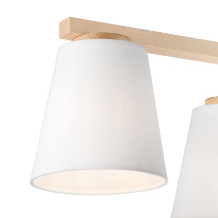 Abajur de substituição ELLIE E27 diâmetro 15 cm branco
