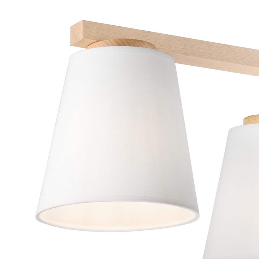 Abajur de substituição ELLIE E27 diâmetro 15 cm branco
