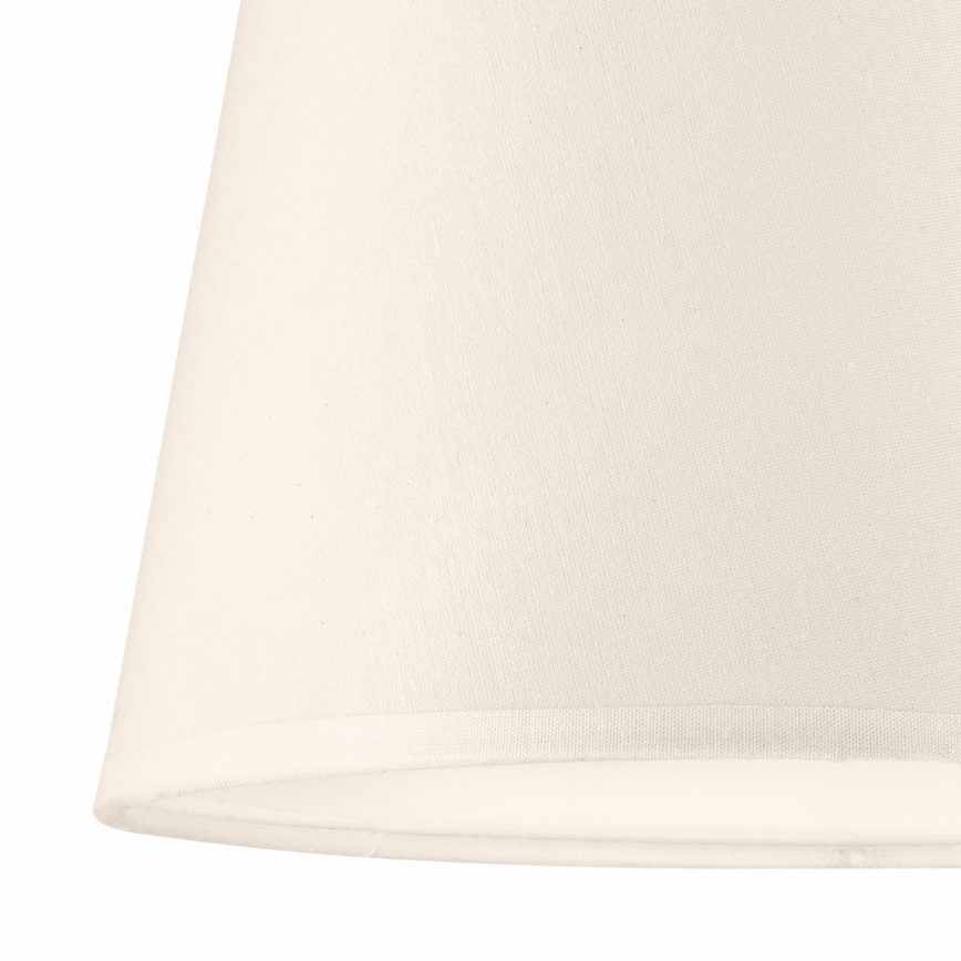 Abajur de substituição para candeeiro e iluminação de parede ELLIE E27 diâmetro 15 cm creme