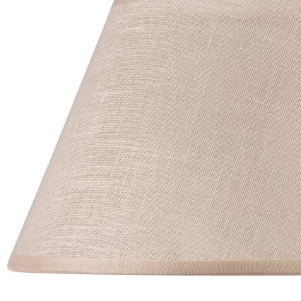 Vidro de substituição para candeeiro de mesa JUTA E27 diâmetro 19 cm bege