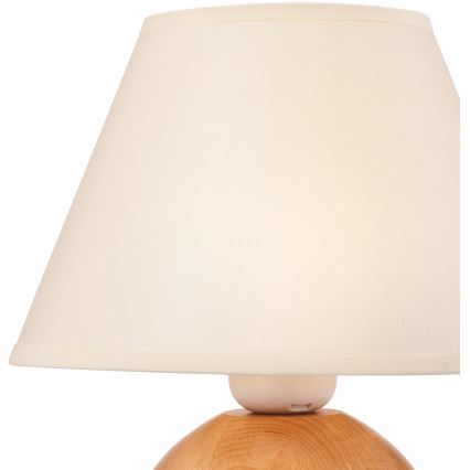 Vidro de substituição para candeeiro de mesa JUTA E27 diâmetro 19 cm creme